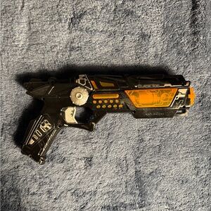 Black and Orange Toy Blaster